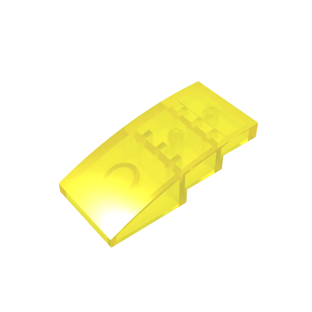 Slope, Curved 4 x 2 Building Block (Gobricks GDS-660) | Compatible with Lego 93606 Pa lifestyle view