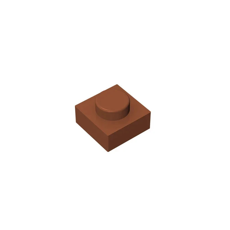 Gobricks GDS-501 Plate 1 x 1 | Compatible Building Block for Creative Builds detail view