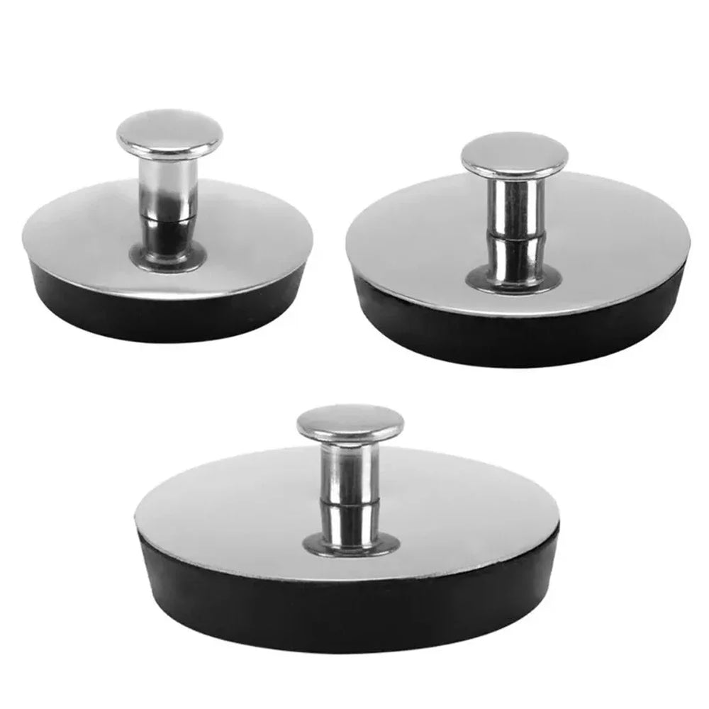 Universal Stainless Steel Sink Plug Drain Stopper | Fits 33-35mm, 43-44mm, 54-55mm Drain detail view