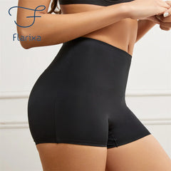 Flarixa Seamless Women Boxer Briefs | Anti Chafing Boyshorts with High Waist alternate view