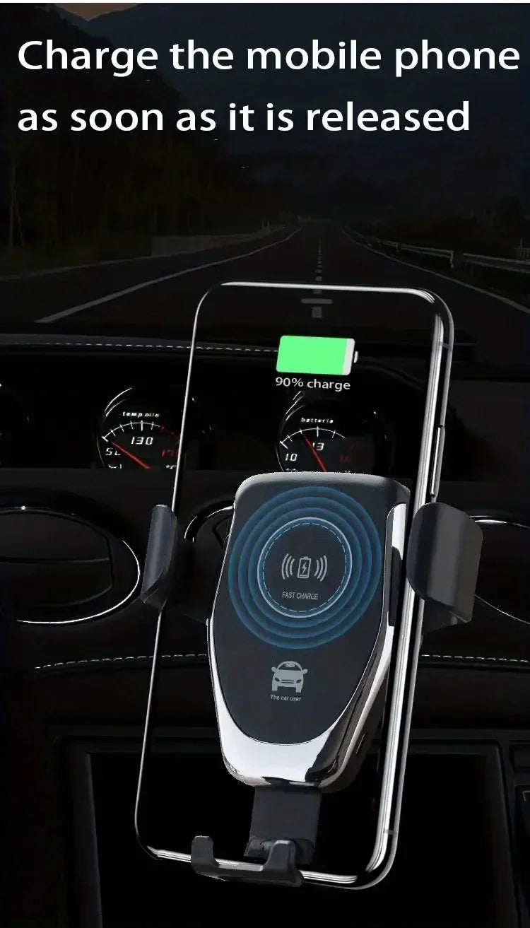 Wireless Car Charger – Gravity Induction Phone Holder - Onlytenbucks.com