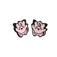 Creativity Cute Phrase Stud Earrings for Women Piercing Women's Stainless Steel Jewelry Fashion Accessories Gift for Girl