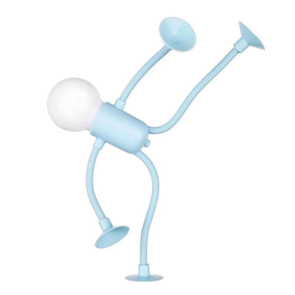 Cartoon Sportsman Night Light | Bendable Suction Cup Desk Lamp alternate view