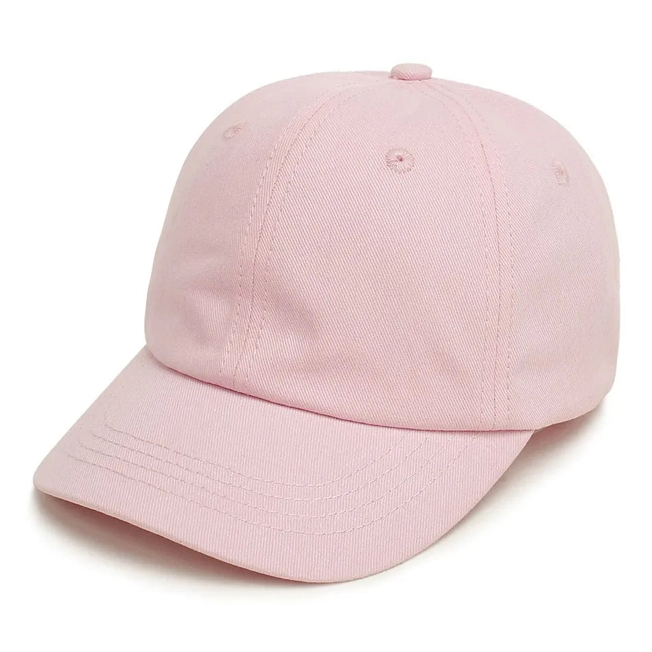Baby Baseball Cap for Toddler | Low Profile Sun Hat with Adjustable Strap alternate view