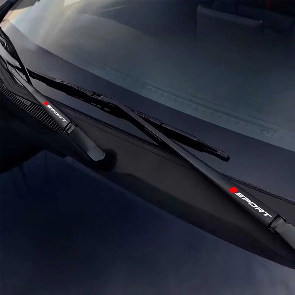 2 Pcs Car Windshield Stickers Waving Rear Wiper Stickers Are Available for All Car Models