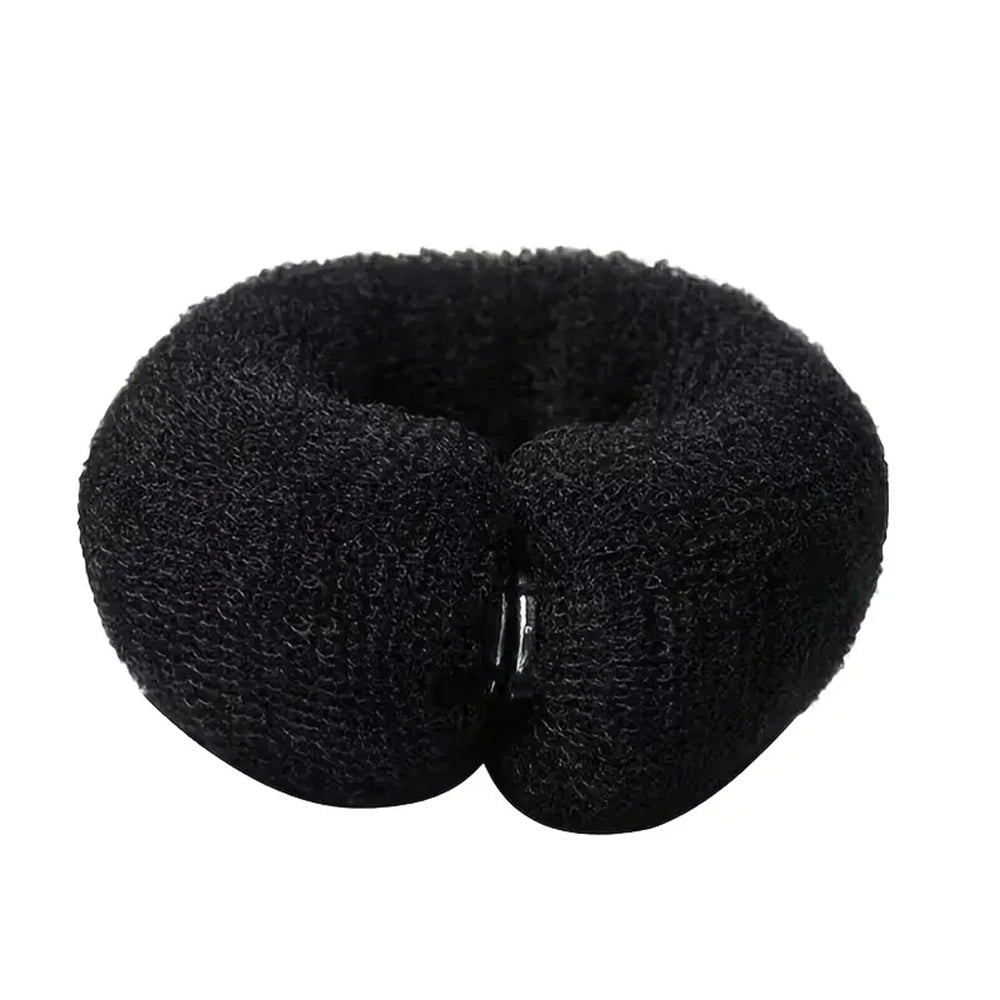 1pcs Hair Bun Maker Donut Magic Foam Sponge Styling Braiders Tools Headband Women Styl close-up view