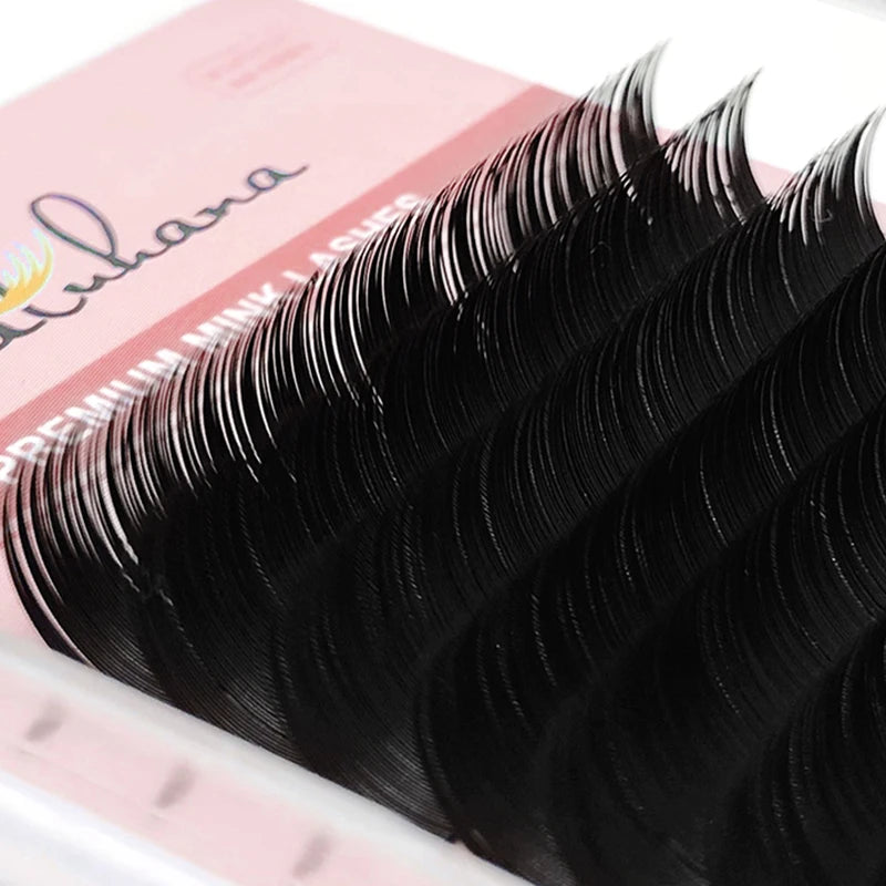 NATUHANA Mink Lashes Mix 8-15 mm 16 Lines Handmade Eyelash Extension | Natural Soft F lifestyle view