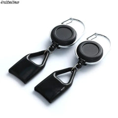 Retractable Lighter Leash with Silicone Cover and Keychain Clip | EDC Safety Accessory detail view