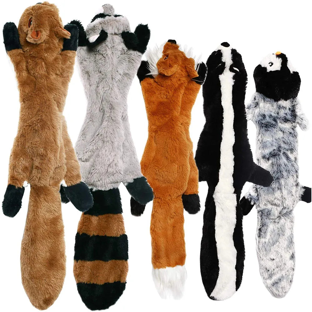 Soft Fleece Squeaky Dog Toy | Gentle Plush Toy for Small and Medium Dogs