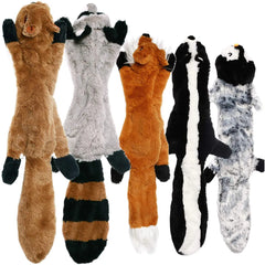 Soft Fleece Squeaky Dog Toy | Gentle Plush Toy for Small and Medium Dogs