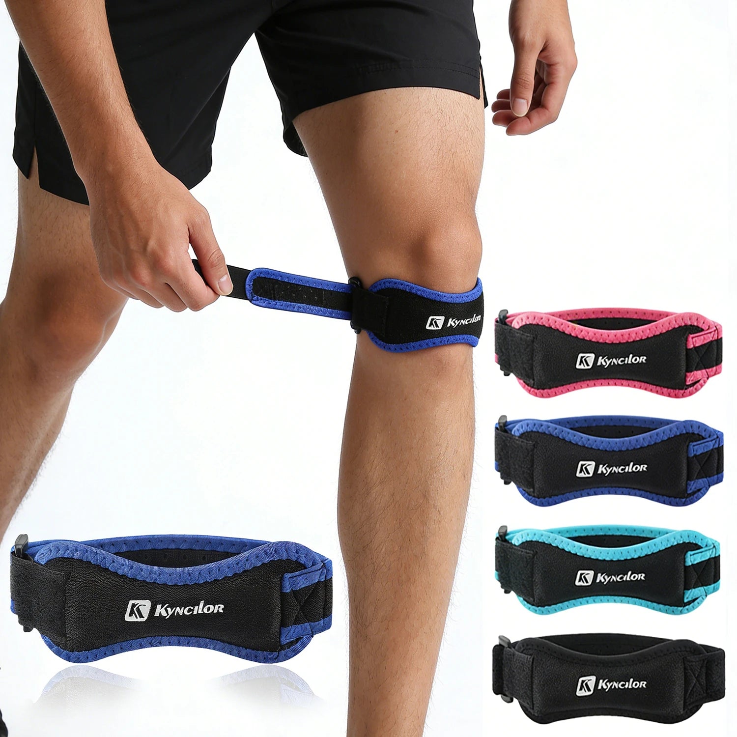 Knee Patellar Tendon Support Sleeve Brace For Basketball
