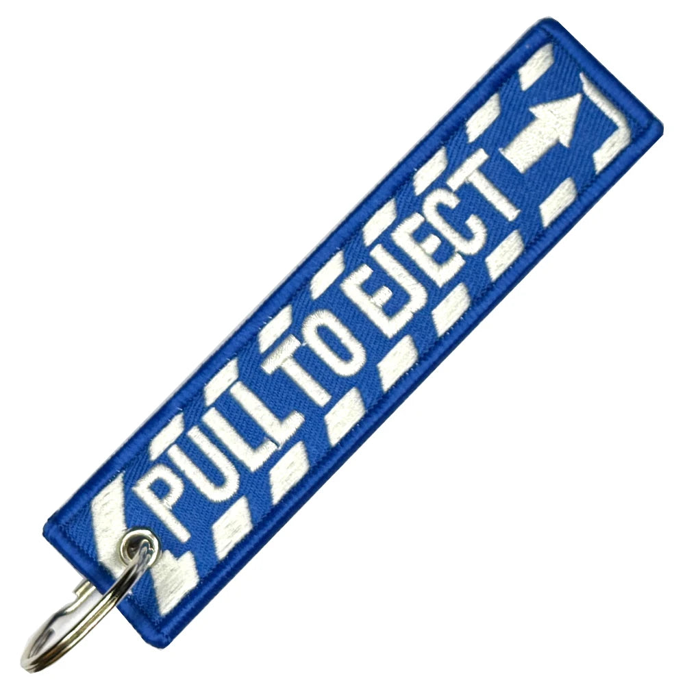 Motorcycle Keychain Double Sided Embroidery | Fashion Key Ring Gift additional angle