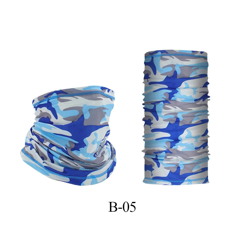 Outdoor UV Protection bandana Scarf Neck Warmer Multifunctional Fishing Hiking Cycl additional angle