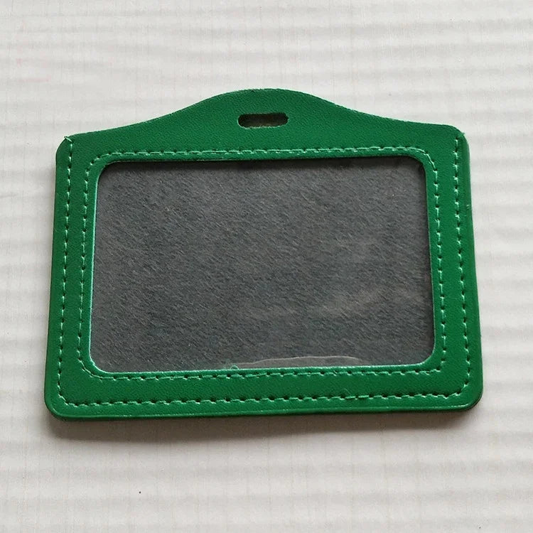 Leather Card Holder | Slim Credit Card Case for Men Women Kids close-up view