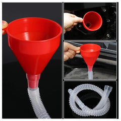 Car Refueling Funnel with Detachable Extension Hose alternate view