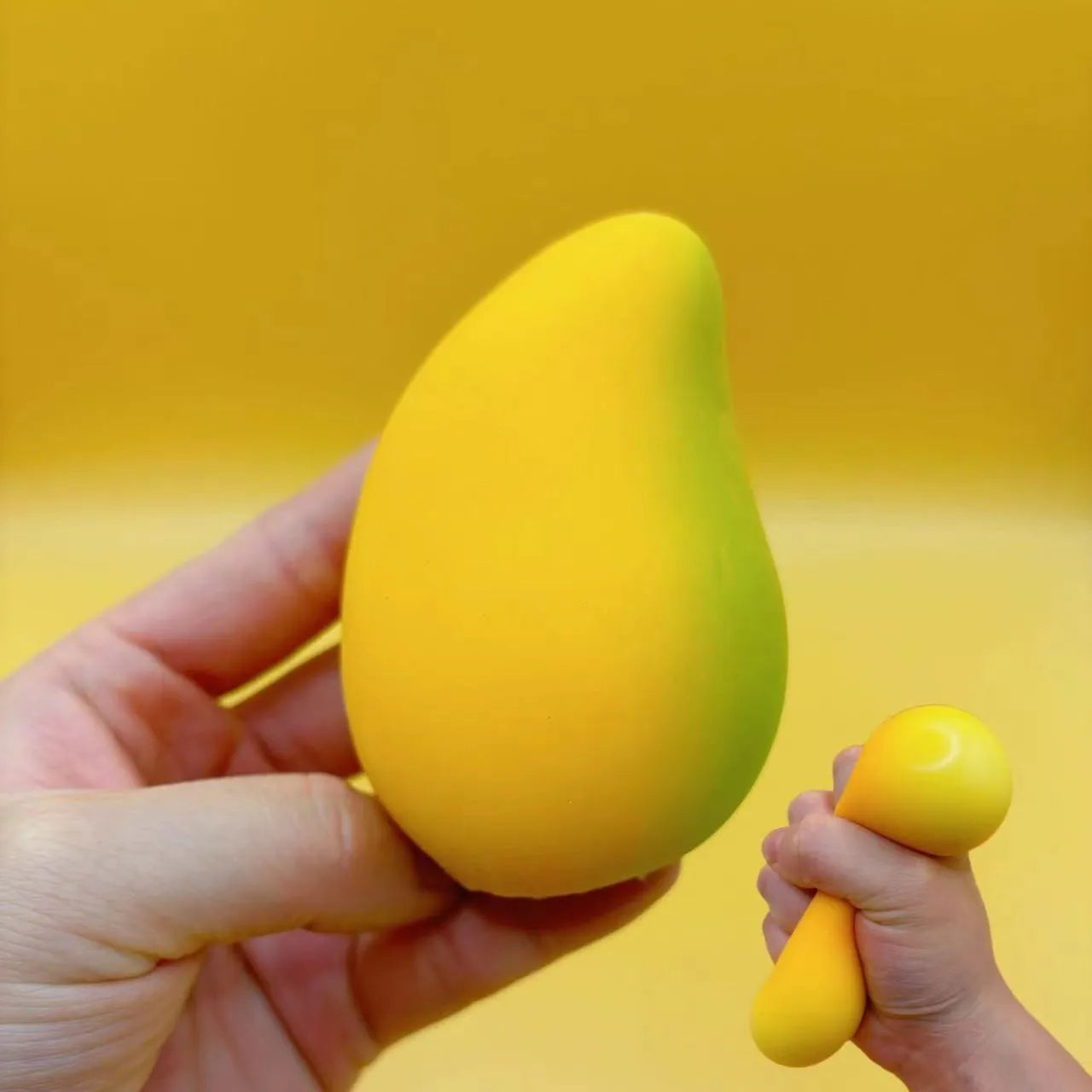 Stress Relief Toy Mango Squishy Ball | Super Slow Rebound Fidget Toy for Anxiety detail view