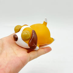 Cute Squishy Dog Stress Toy | Kawaii Big Eyes Puppy Squishy detail view