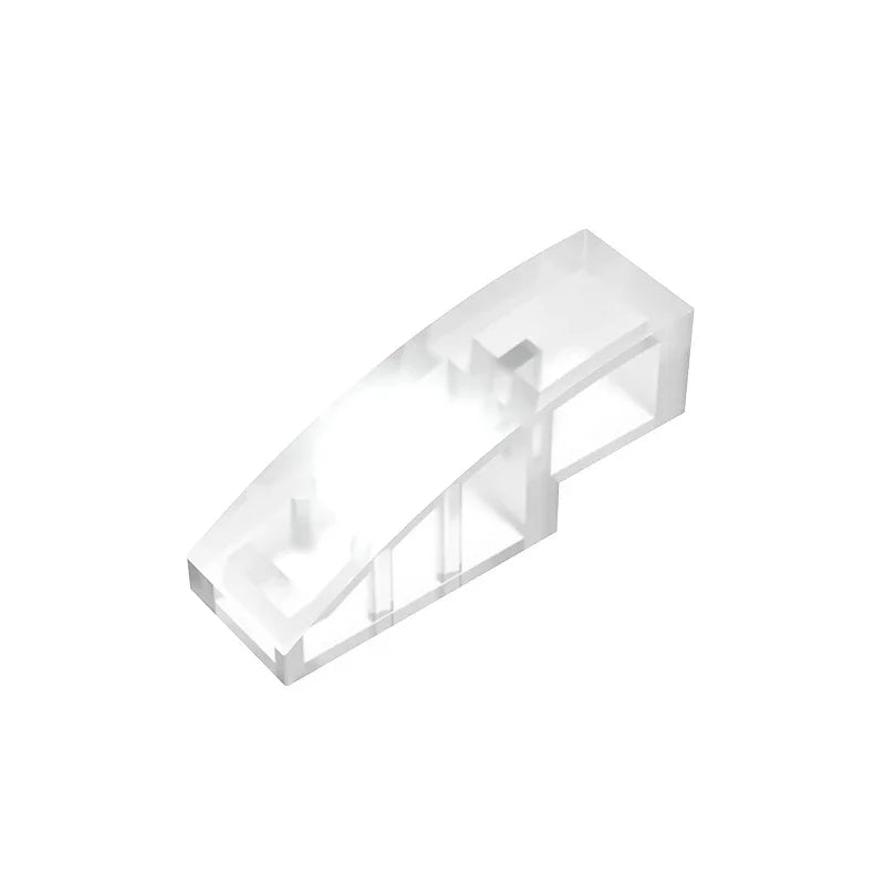 Gobricks GDS-657 Slope, Curved 3 x 1 | Compatible Building Block for Creative Constructi detail view