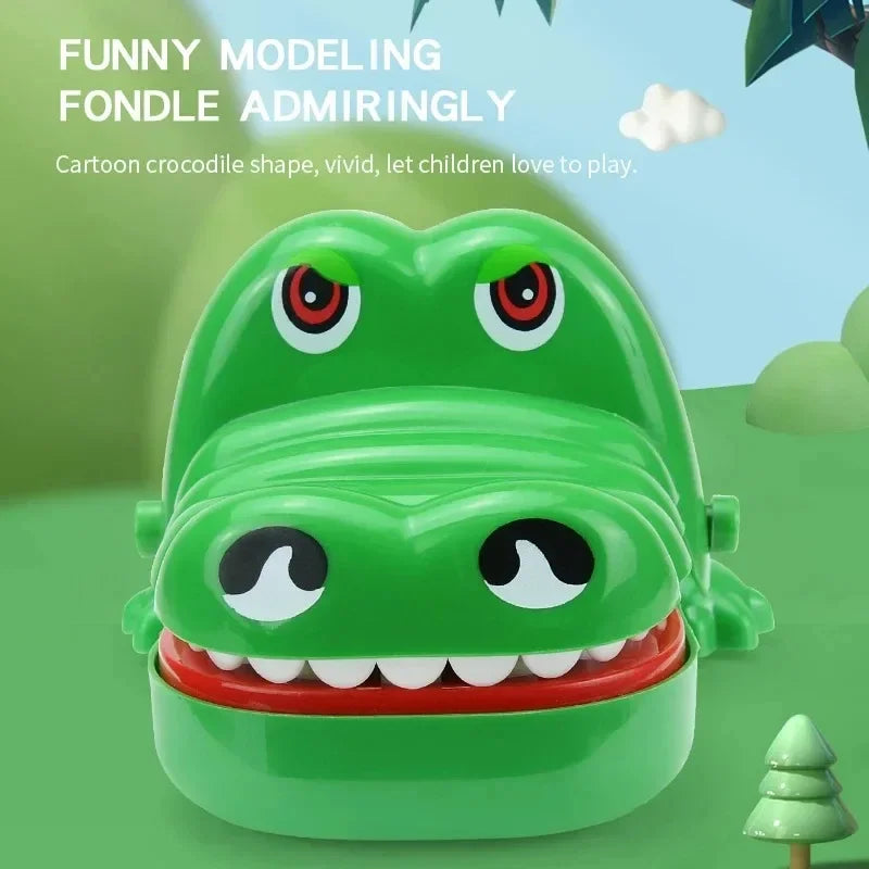 Bite Finger Crocodile Pinch Toy Classic Family Games Party Mischief Children's Lucky lifestyle view