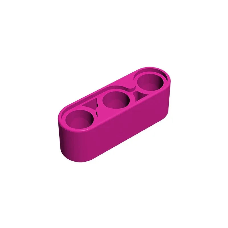 Gobricks GDS-663 Technical Liftarm Thick 1 x 3 | Compatible Building Block for DIY Cr lifestyle view