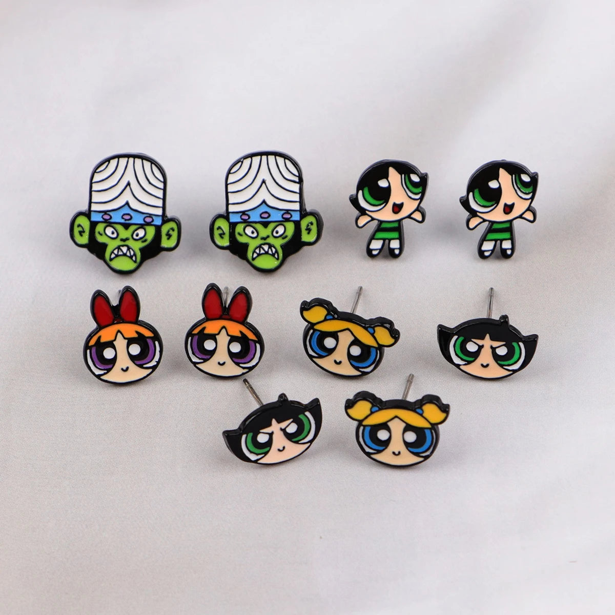Cute Animal Stud Earrings for Women | Stainless Steel Pierced Jewelry