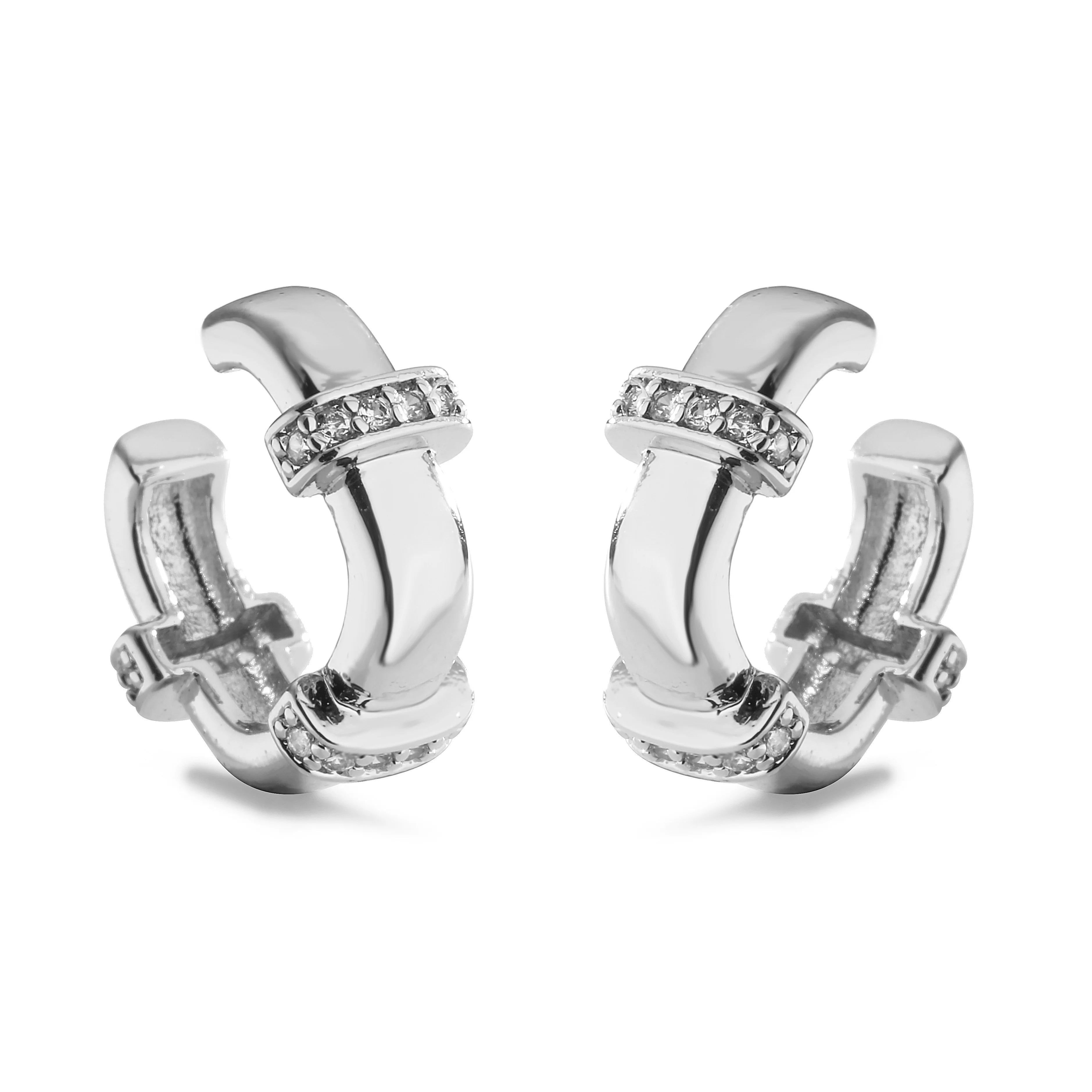 HECHENG,Fashion Ear Cuffs Without Piercing Ear Clip Earrings Non-Piercing Fake Cartil alternate view