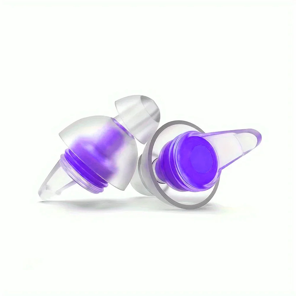 Ear Plugs High Fidelity Concert - Ear Protection for Concerts, Musicians Reusable/Hypo close-up view