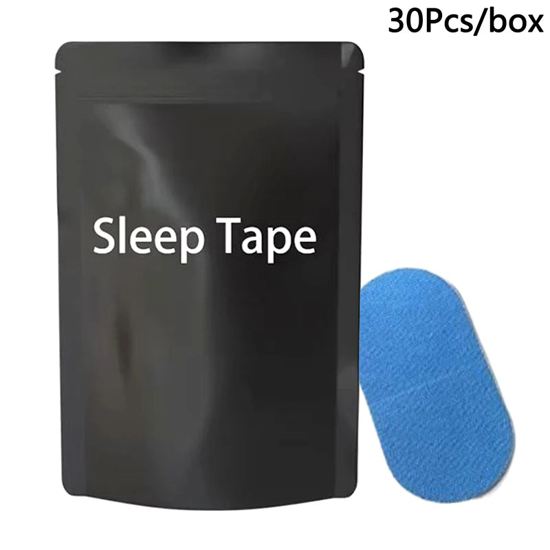 Snoring Relief Mouth Tape | 30 Hypoallergenic Strips for Better Sleep detail view
