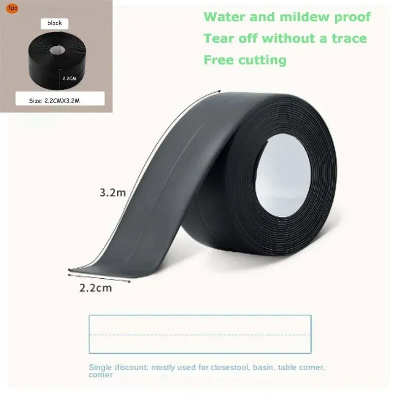 Kitchen Anti-Mold Waterproof Tape | Moisture-Proof Gap Sealer for Sinks alternate view