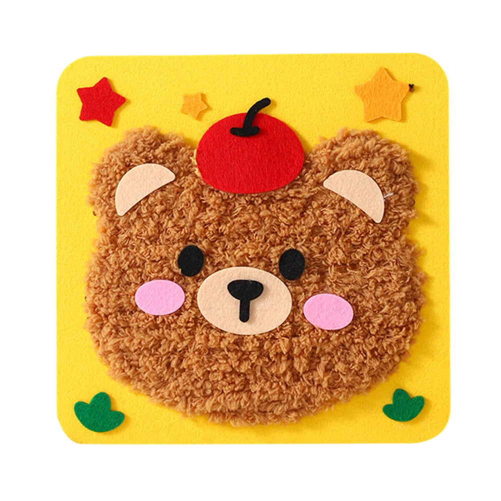 Creative DIY Arts Crafts Cute Animal DIY Educational Sewing Kit DIY Doll Sewing Toys for detail view