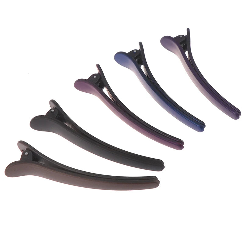 1Pc Women Non-Slip Plastic Duckbill Alligator Hairpin Clip Barrette Clamp