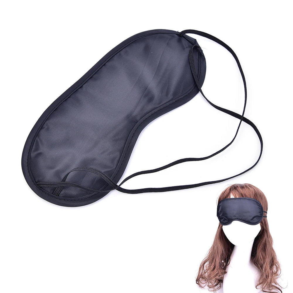 Sleep Eye Mask for Travel | 10 Pack Blackout Blindfold Set detail view