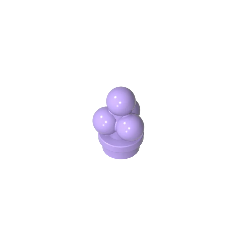 Gobricks Food Ice Cream Scoops Building Blocks | Compatible with Lego 6254 detail view