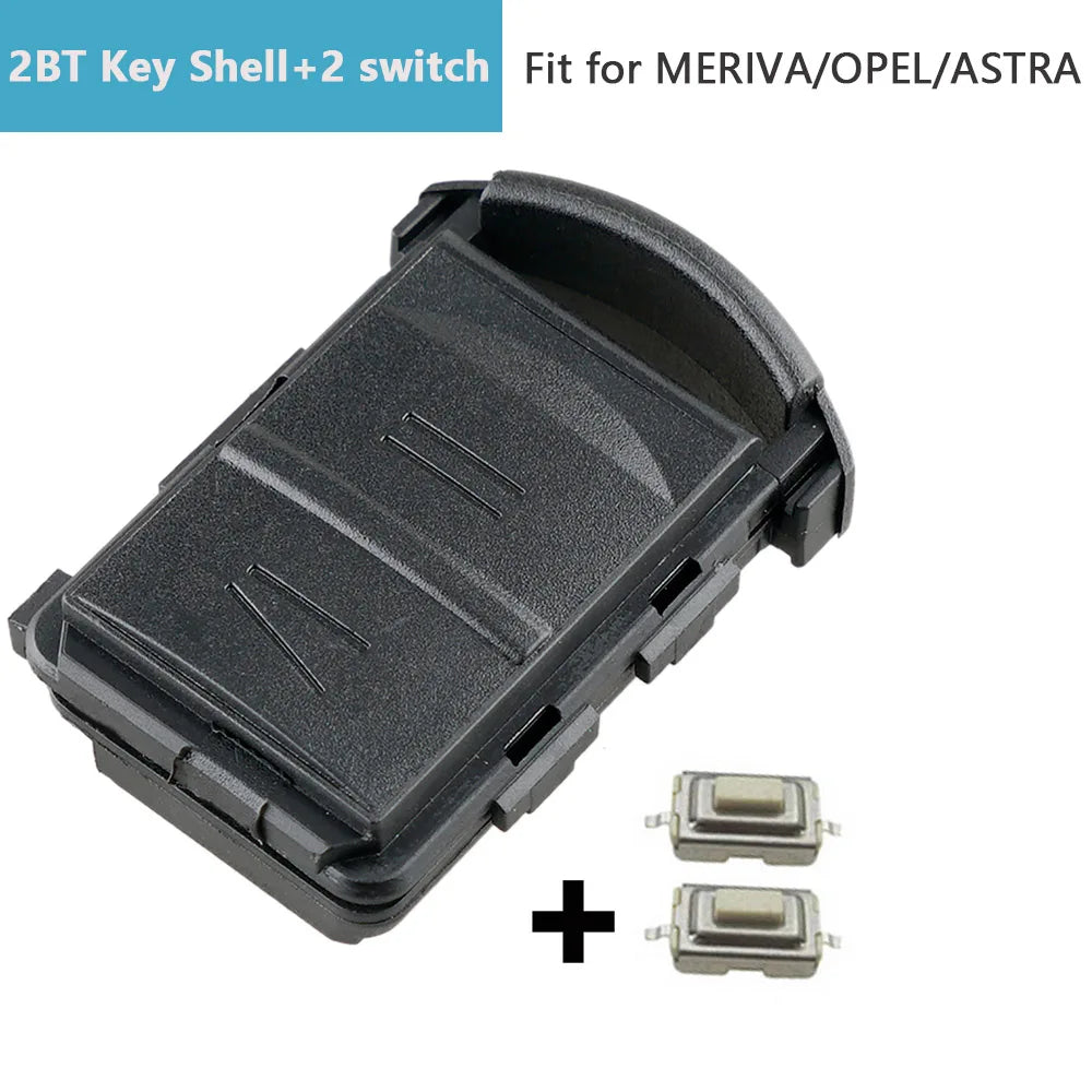 2 Buttons Car Key Remote Control Housing Replacement Fit for OPEL AGILA MERIVA CORSA_ lifestyle view