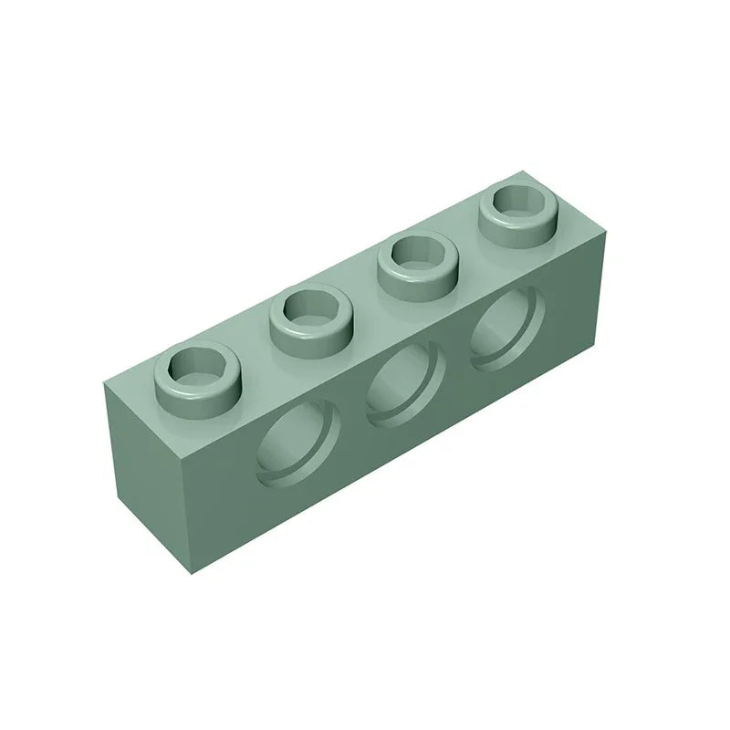 Gobricks GDS-625 Technical Brick 1x4 3-Hole | Compatible with Lego 3701 lifestyle view