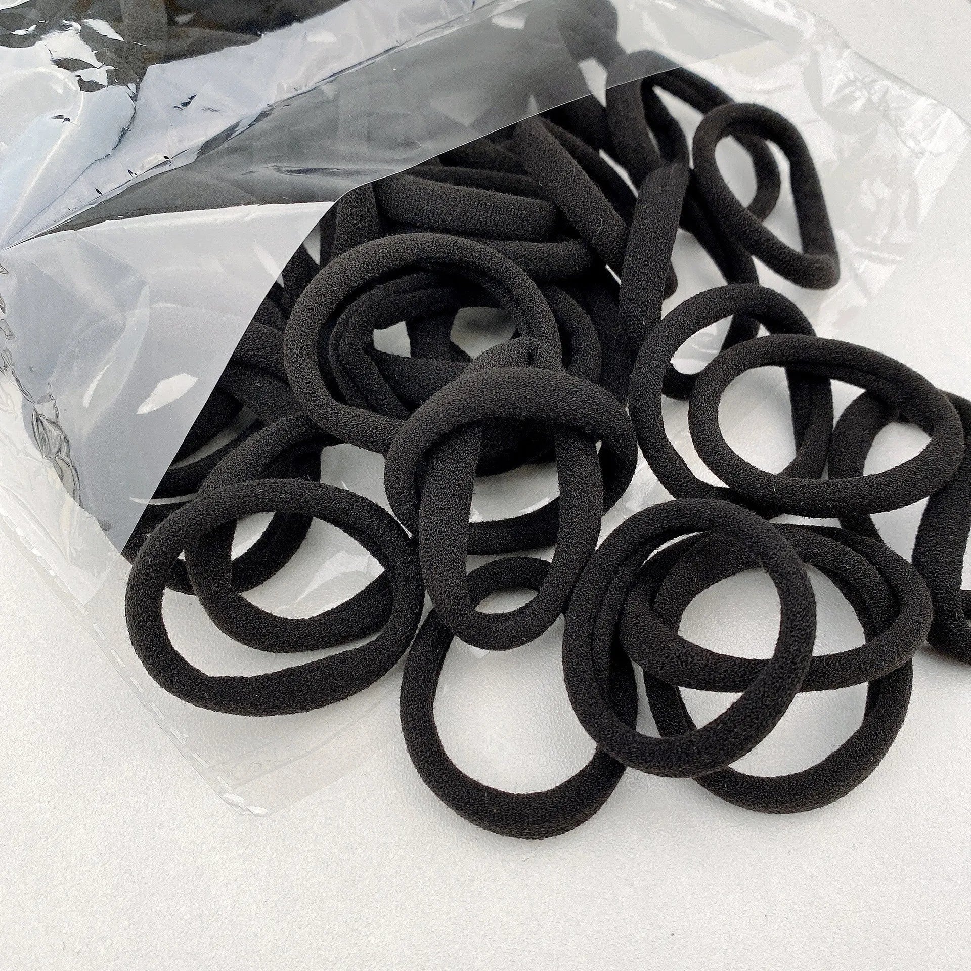 20/50/100pcs Four seasons Elastic Hair Bands Girls 4CM Sweets Scrunchie Rubber Band H alternate view