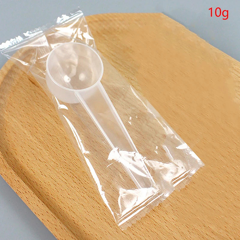Multifunction Measuring Spoon Set | 4 Pieces Plastic Kitchen Scoops for Coffee and Bak close-up view