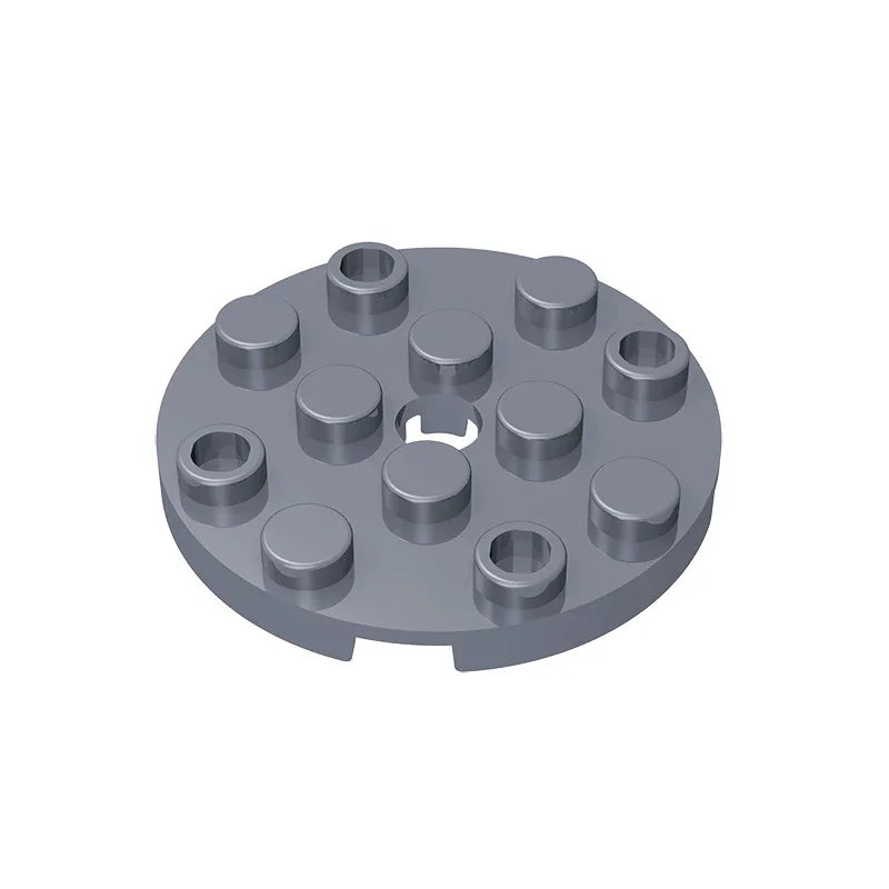 Gobricks GDS-841 Round Plate 4x4 with Hole | Compatible Building Block for DIY Creati lifestyle view