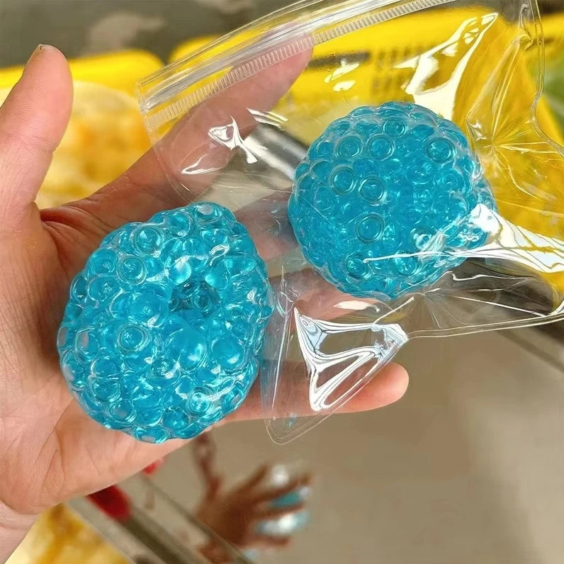 Squishy Balls Ice Beads Stress Relief Toy | Super Soft Sensory Fidget Toy for Kids Ad alternate view