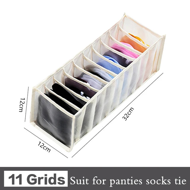Jeans Organization Storage Box | Closet Drawer Organizer for Pants and Clothing detail view