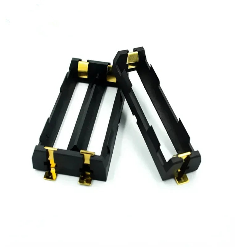 18650 Battery Holder Box | 1x 2x 4x 18650 SMT Battery Storage Case with Bronze Pins alternate view