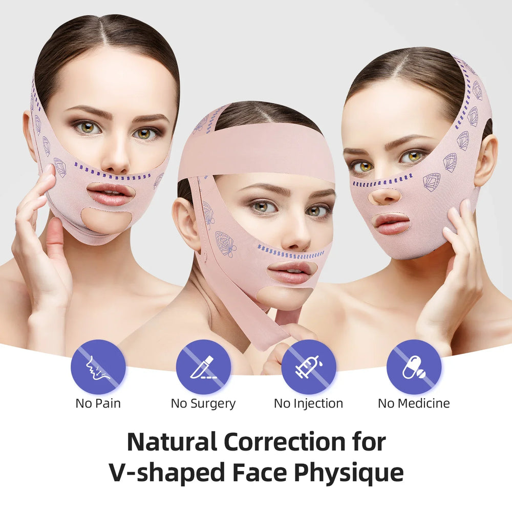 Face Slimming Bandage | V Line Shaper for Cheek and Chin Lift alternate view