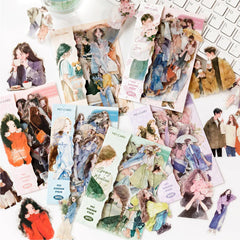 Journamm 30pcs/pack PET Ins Stickers Diary Life Combo Kit DIY Scrapbooking Materials alternate view