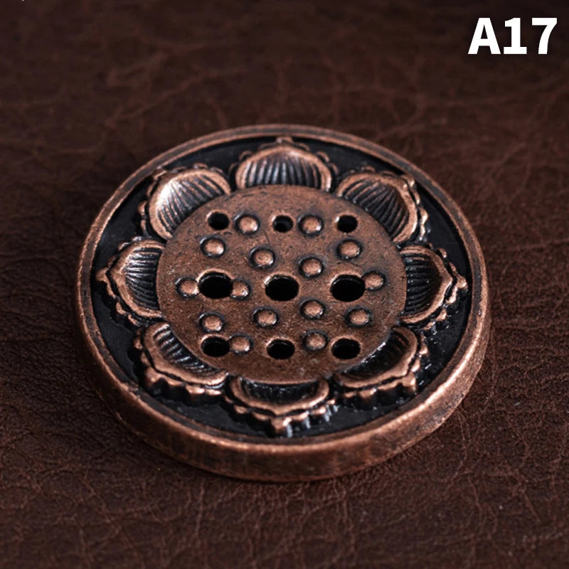 Dragon Turtle Incense Holder | Brass Alloy Incense Burner with Snail Sculpture close-up view