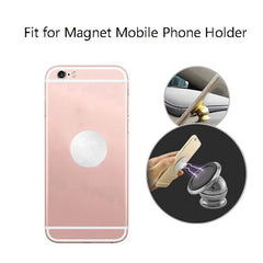 1-20pcs Metal Plates Iron Sheet Sticker for Car Magnetic Phone Holder Phone Back Paste close-up view