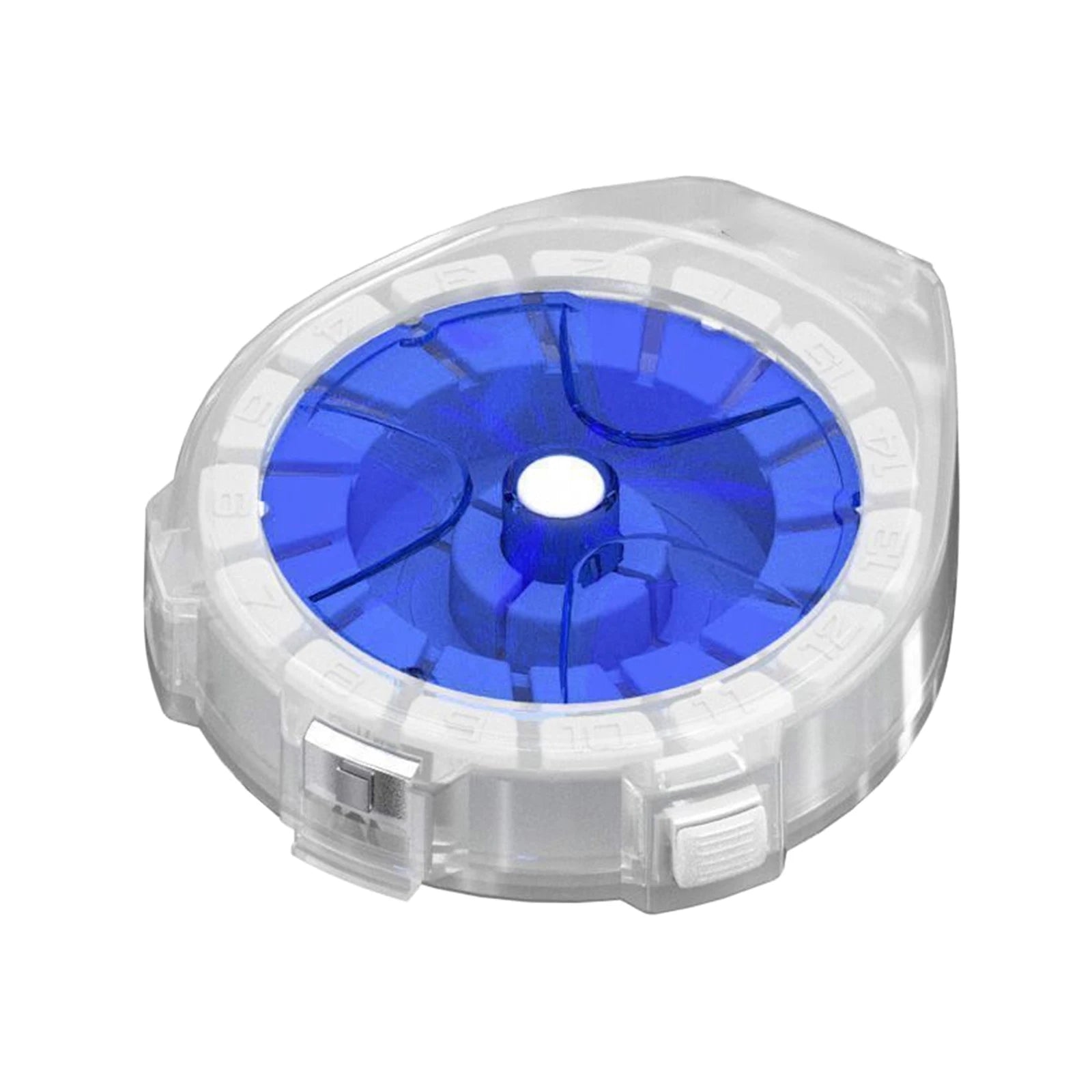 Fishing Line Storage Box with Cutter Anti-Reverse Reel for Carbon Line Plastic Multifunctional Organizer
