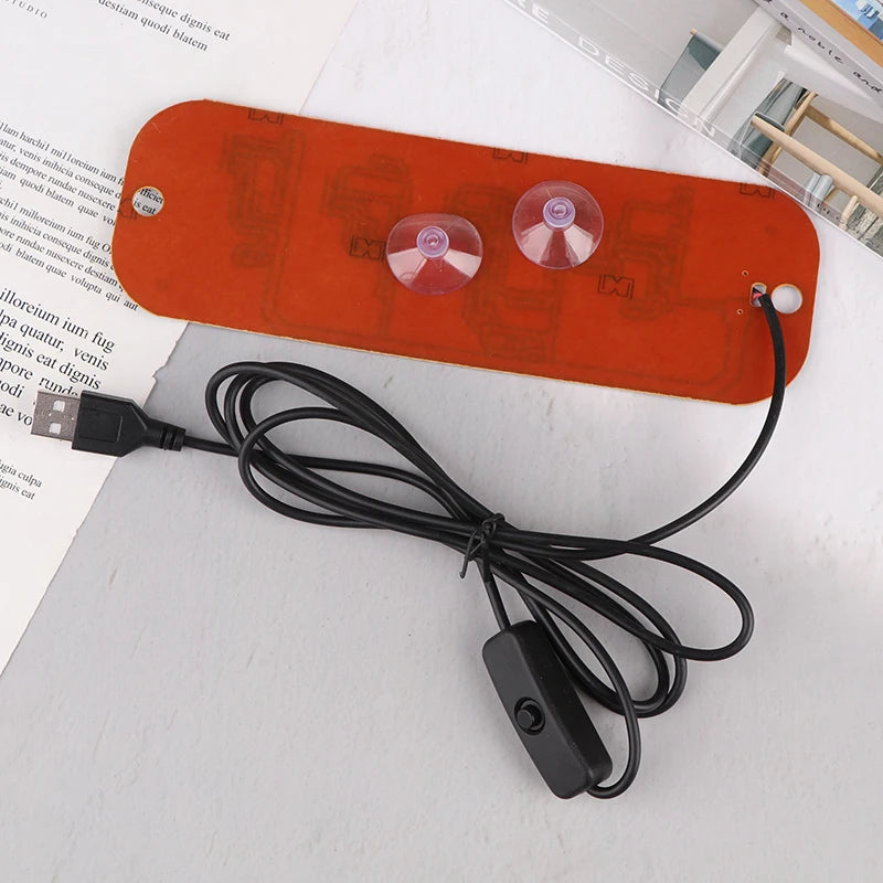 LED Taxi Signal Light for Lyft Logo | USB Cab Panel Indicator with Suction Cups lifestyle view