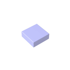 Gobricks GDS-613 Tile 1 x 1 | Compatible Building Block for DIY close-up view