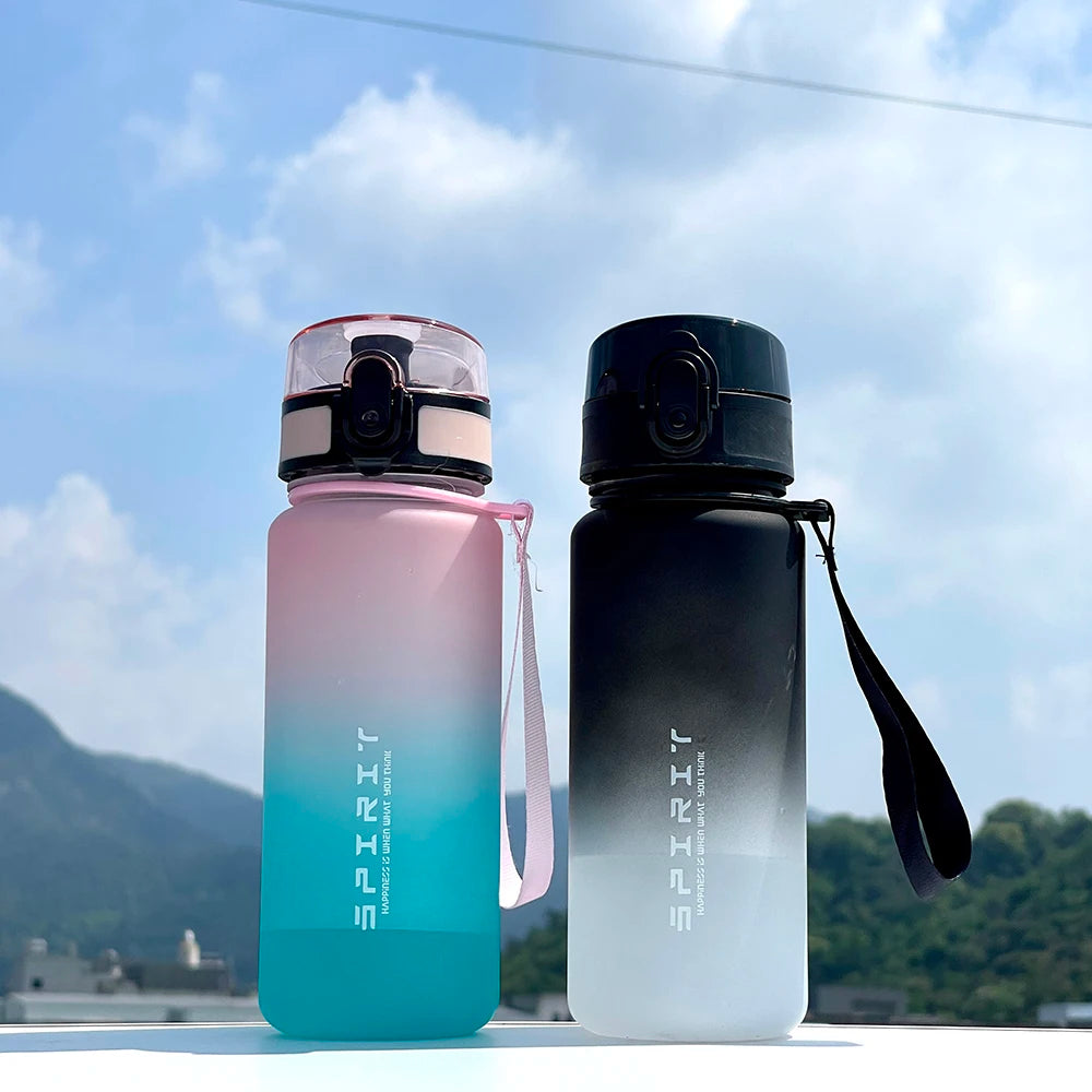 Large Capacity Motivational Sports Water Bottle 500ML/1000ML - Leak Proof Portable Re lifestyle view