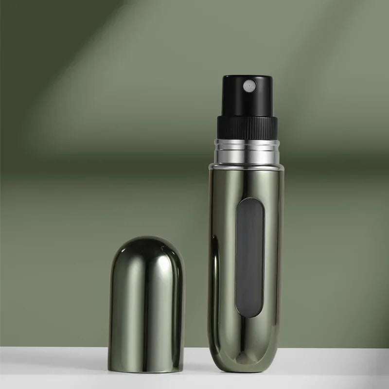 5ml Mini Portable Bottom-Filling Pump Perfume Refillable Spray Bottle Empty Cosmetic C close-up view